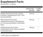 High-Potency Triple Mushroom Standardized Complex - Image 2