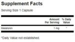 Melatonin 1 mg - Image 2