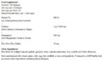 Calcium & Magnesium Softgels / with Vit D and Zinc - Image 2