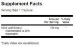 Olive Leaf Extract Super Strength 750 mg - Image 2