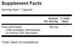 Olive Leaf Extract 500 mg - Image 2