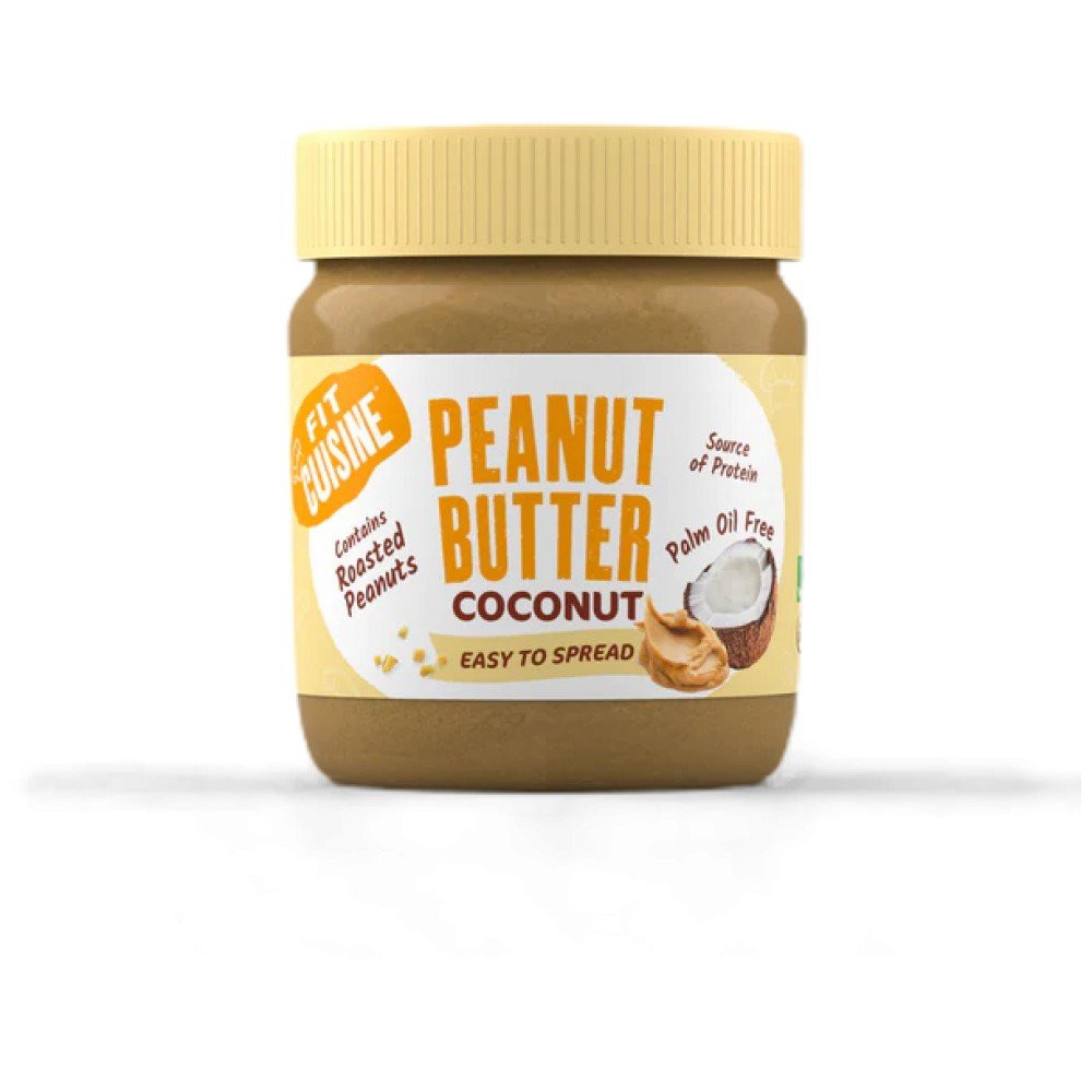 Peanut-Butter-350g-Coconut_600x600-0238370-1000x1000-1 Fit Cuisine Peanut Butter with Coconut - Image 1