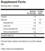 Pumpkin Seed Oil 1000 mg - Image 2
