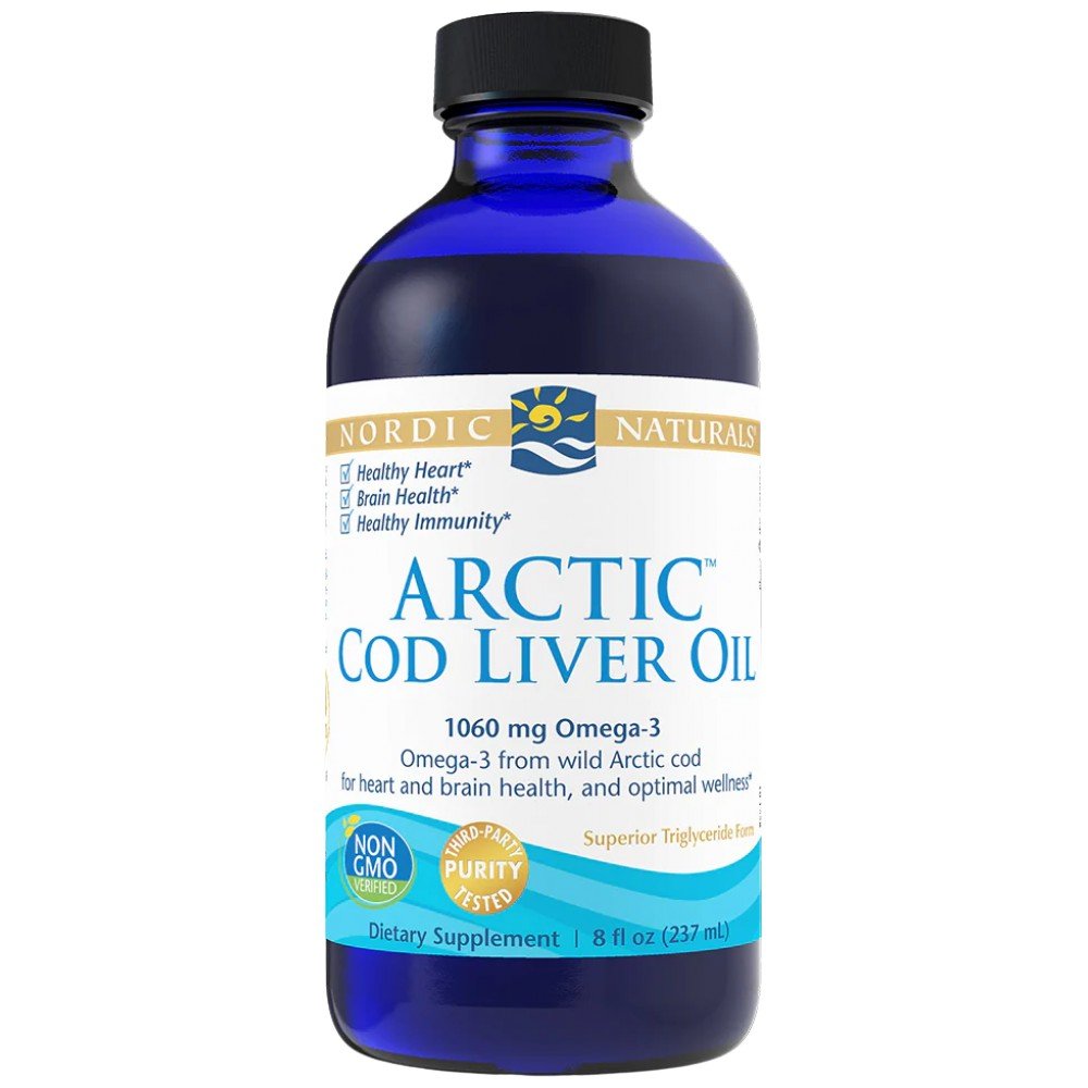 RUS-53785_Arctic_Cod_Liver_Oil_Plain_8oz-eb70ee6-1000x1000-1 Arctic Cod Liver Oil 1060 mg - Image 1