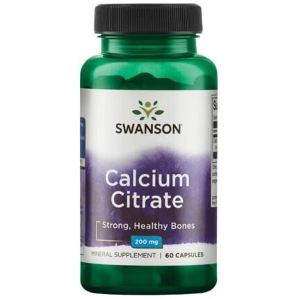 swanson calcium citrate 200 mg капсули