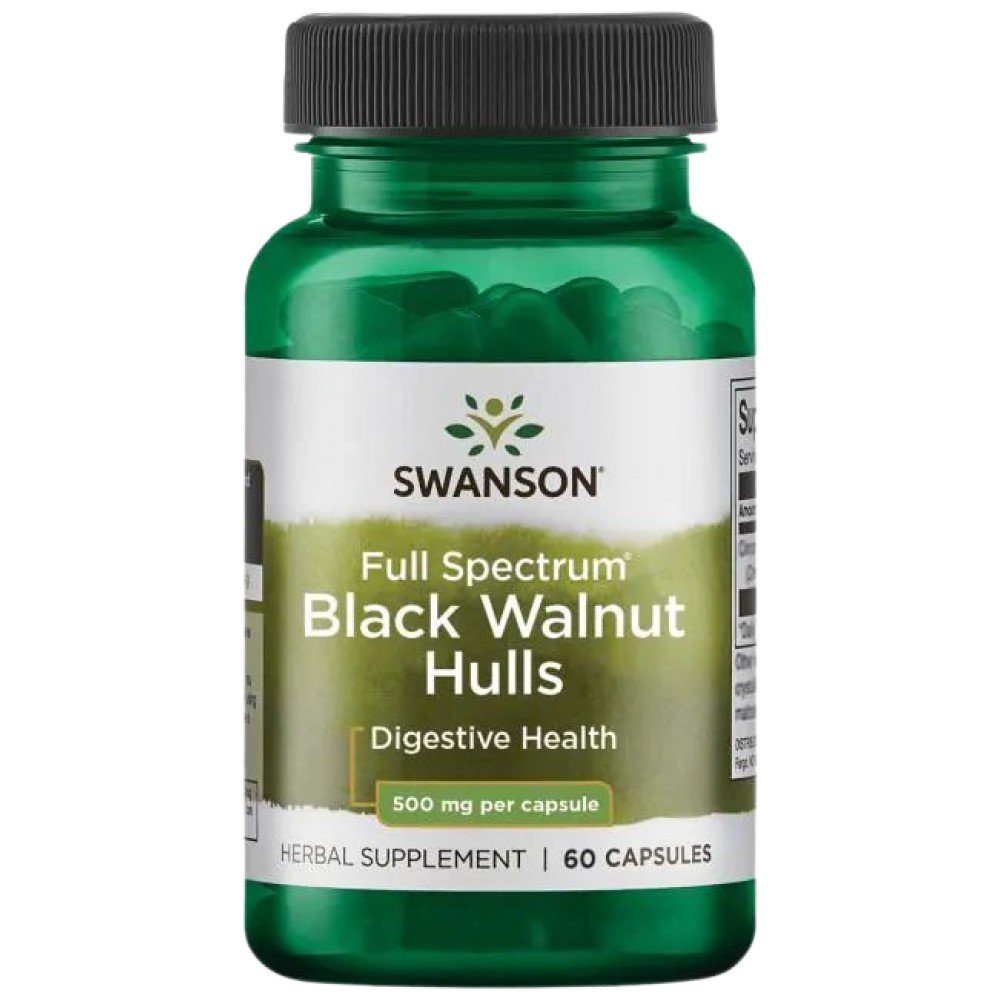 swanson black walnut hulls 500 mg капсули