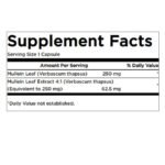 Mullein Leaf Extract 312.5 mg - Image 2