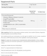 Turmeric Curcumin Phytosome / Bio-Enhanced Turmeric Extract with Meriva® - Image 2