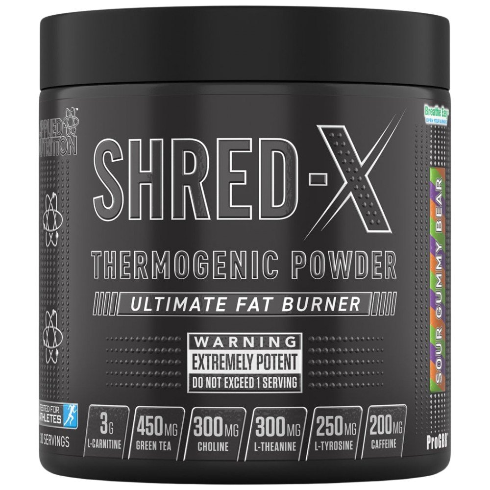 Shred-X-Powder-300g-Sour-Gummy-Bear_2000x2000-82f8947-1000x1000-1 Shred-X Thermogenic Powder | Ultimate Fat Burner - Image 1