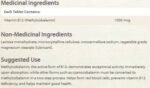 B12 Methylcobalamin 1000 mcg - Image 2