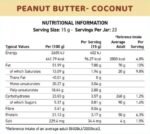 Fit Cuisine Peanut Butter with Coconut - Image 2