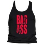 Bad Ass TankTop | Black-Red
