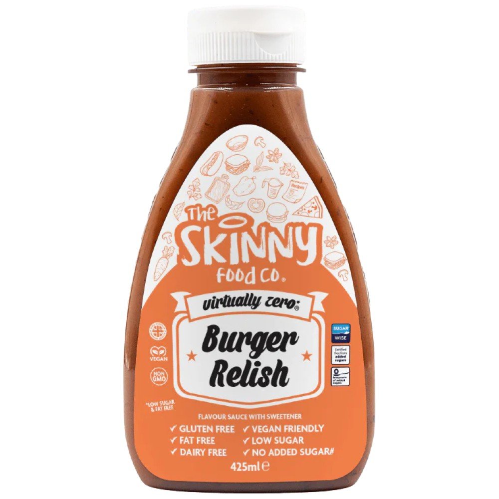 burger-relish-flavour-virtually-zero-sugar-free-skinny-sauce-425ml-7753456-27e428a-1000x1000xwhite Skinny Sauce | Burger Relish - Image 1