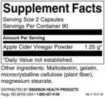 Apple Cider Vinegar 625 mg | High Potency - Image 2