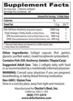 BEST Omega 3 Fish Oil 1000 mg / Purified & Clear - Image 2