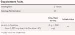 Acetyl L-Carnitine 750 mg - Image 2