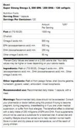 Super Strong Omega 3 | 500 EPA / 250 DHA - Image 2