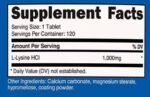 L-Lysine 1000 mg - Image 2