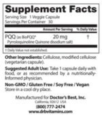 BEST PQQ 20 mg / BioPQQ® - Image 2