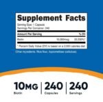 Biotin (Vitamin B7) 10 000 µg - Image 2