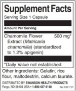 Chamomile Flower Extract 500 mg | Standardized Apigenin - Image 2