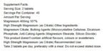 High Strength Magnesium Citrate 400 mg - Image 2