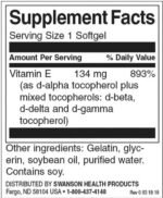 Vitamin E 200 IU - Mixed Tocopherols - Image 2