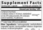Cordyceps 650 mg - Image 2
