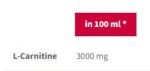 L-Carnitine 3000 Sport Shot - Image 2