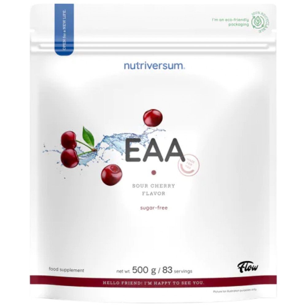 EAA Flow 500 грама аминокиселинна формула Nutriversum