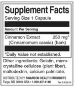 Cinnamon Extract 250 mg - Image 2