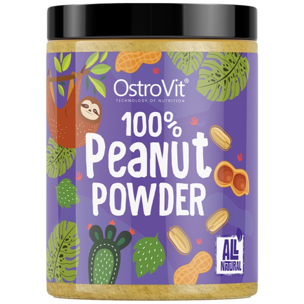 eng_pl_OstroVit-100-Peanut-Powder-500-g-26539_1-786af51-1000x1000-1 100% Peanut Butter Powder - Image 1