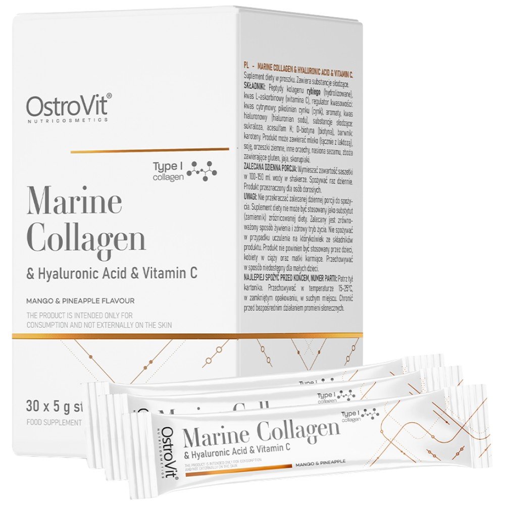 eng_pl_OstroVit-Marine-Collagen-Hyaluronic-Acid-Vitamin-C-5-g-x-30-BOX-26616_1-6d636eb-1000x1000-1 Marine Collagen & Hyaluronic Acid Powder | with Vitamin C - Image 1