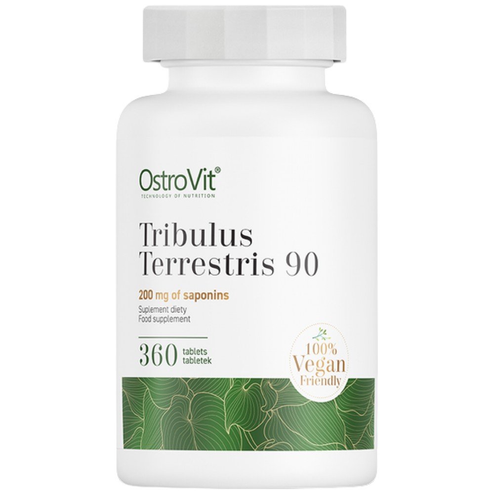 eng_pl_OstroVit-Tribulus-Terrestris-VEGE-360-tablets-26465_1-a970f42-1000x1000-1 Tribulus Terrestris 90 | Vege - Image 1