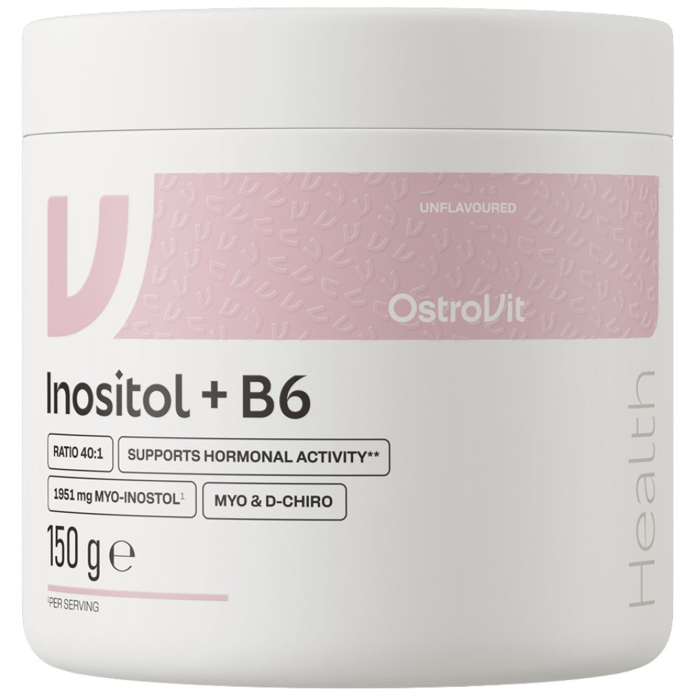 eng_pl_ostrovit-inositol-b6-150-g-27426_1-14b3527-1000x1000xwhite Inositol + B6 Powder | Myo & D-Chiro Inositol for Women - Image 1