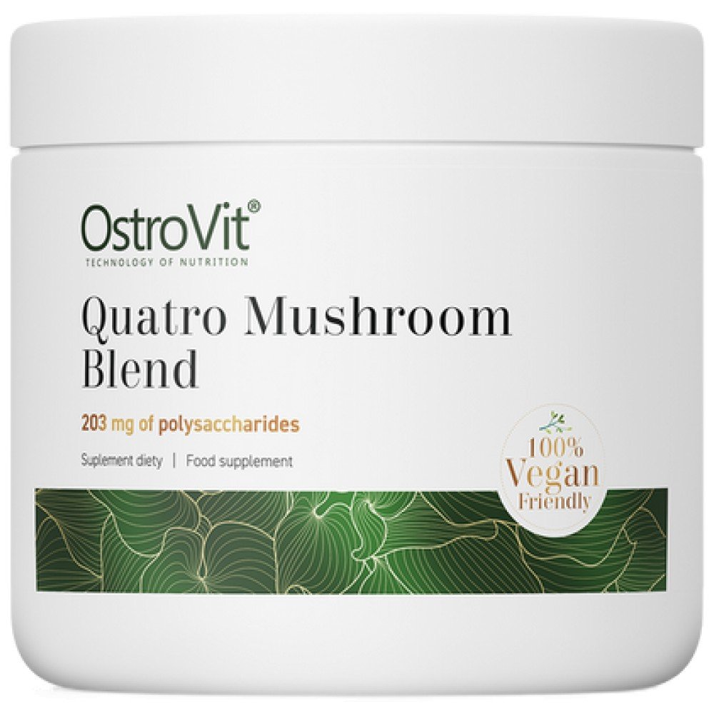 eng_pm_OstroVit-Quatro-Mushroom-Blend-VEGE-100-g-26166_1-263c93f-1000x1000-1 Quatro Mushroom Blend Powder | Lion's Mane ~ Reishi ~ Cordyceps ~ Chaga - Image 1