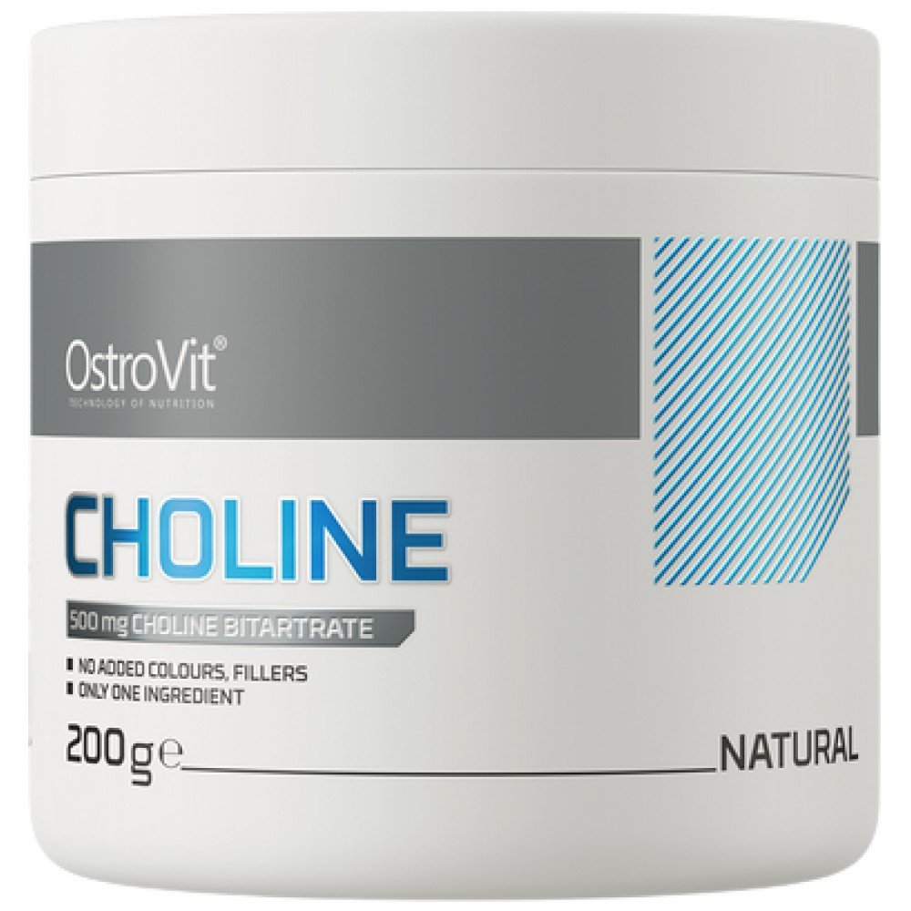 eng_pm_ostrovit-choline-200-g-25490_1-d5a6661-1000x1000xwhite Choline Bitartrate Powder - Image 1