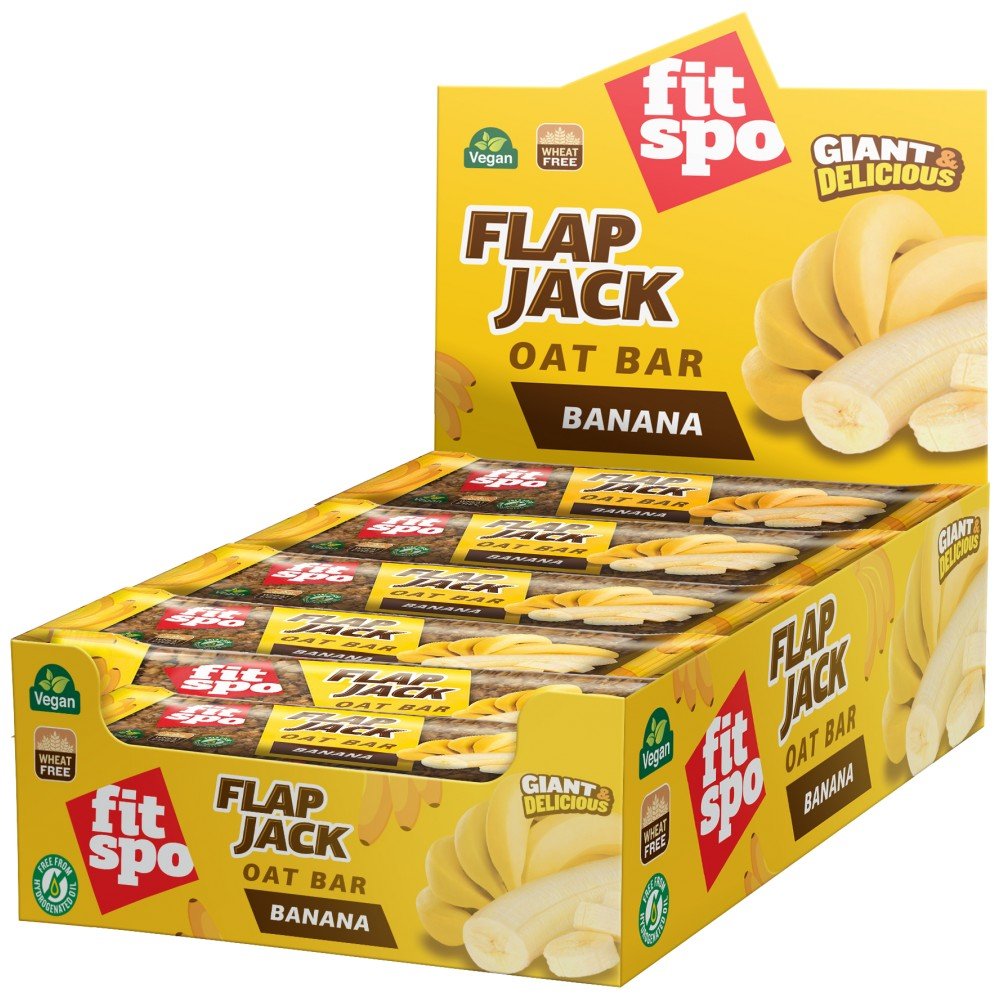 fit_stpo_flapjack_banana_open-copy-0d40202-1000x1000-1 Flap Jack - Energy Oat Bar - Image 1
