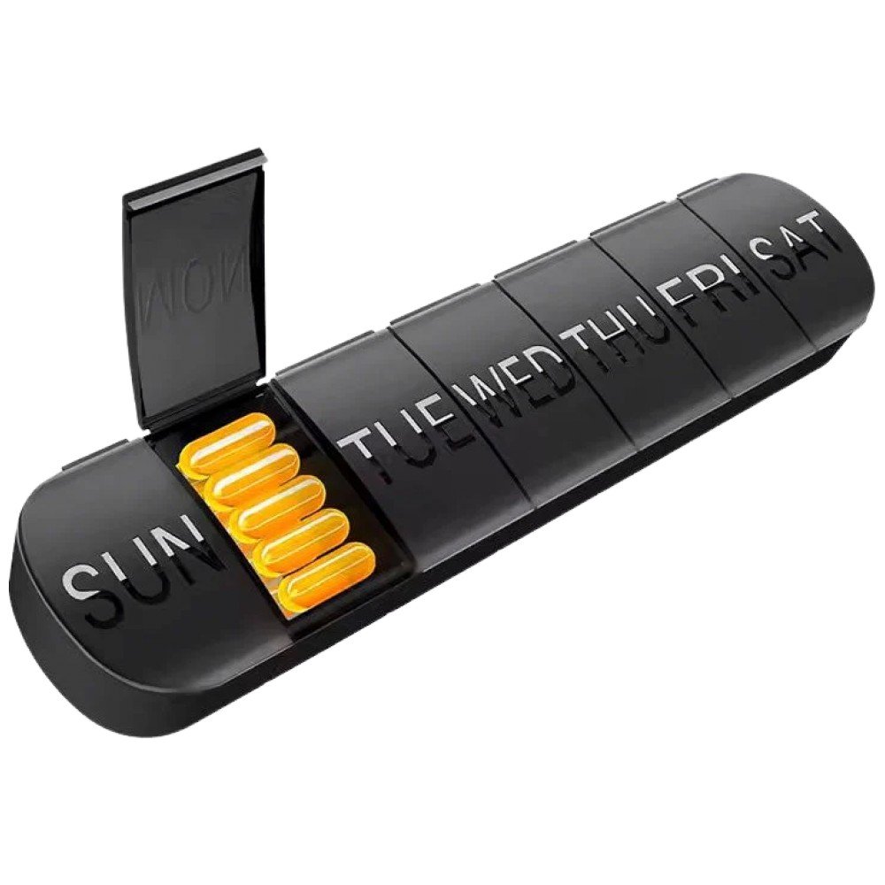 hb529ceb99ffd4162884f0739835024148.jpg_720x720q50-aefe17c-1000x1000xwhite Maxi Pill Box | with 7-Day Compartments - Image 1