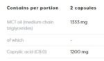 Caprylic Acid 1200 mg - Image 2