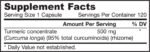 Curcumin 95 500 mg | 95% Curcuminoids Turmeric Extract - Image 2