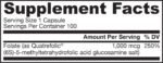 Methyl Folate 1000 mcg - Image 2
