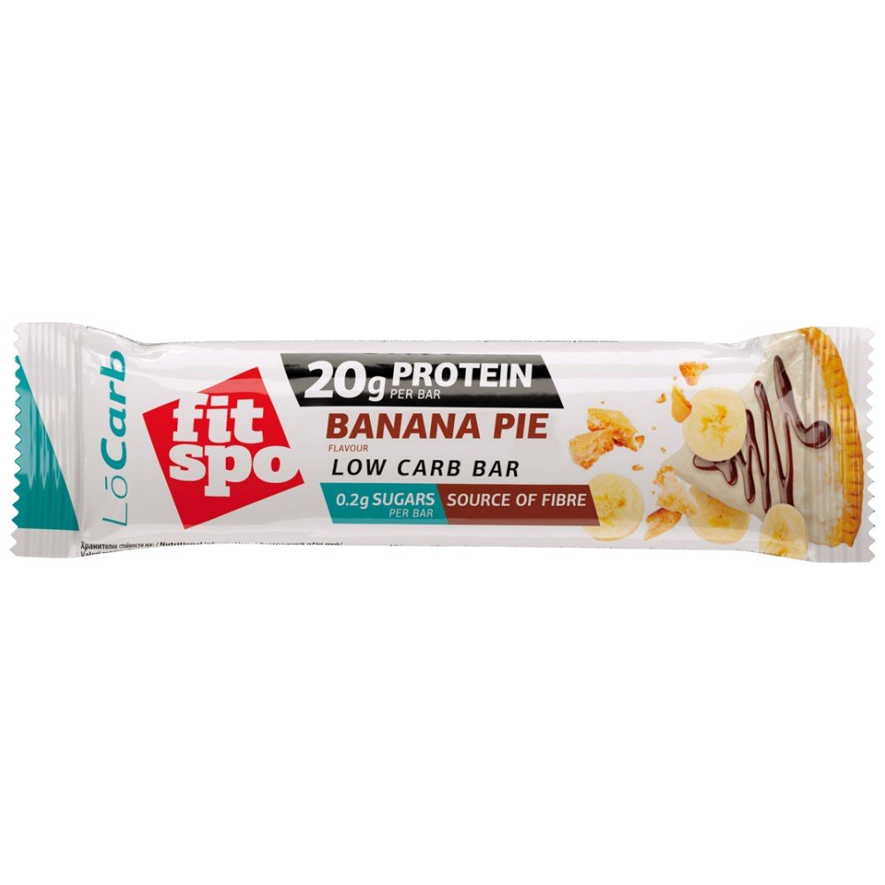 lo-carb_bananan_pie_front1-f85fbff-1000x1000xwhite LoCarb Protein Bars | Keto Friendly - Image 1