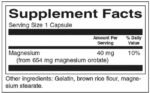 Magnesium Orotate 40 mg - Image 2