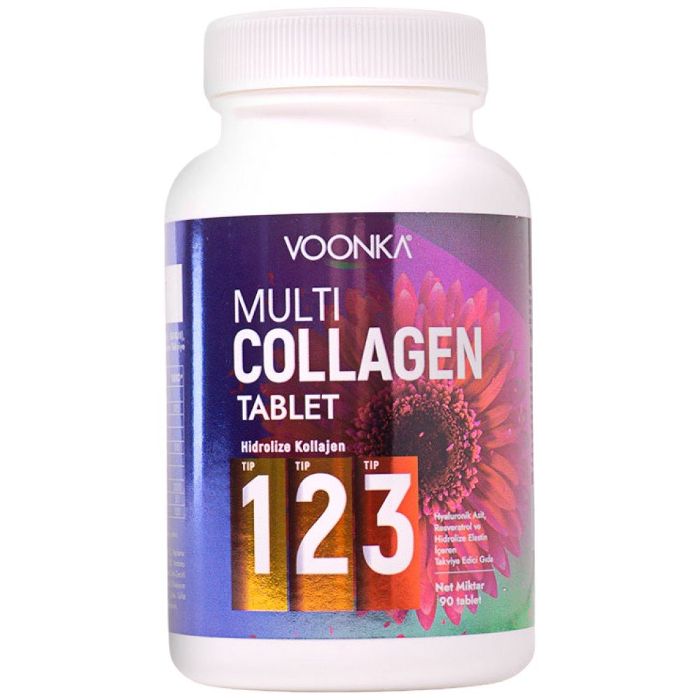 Multi Collagen Tablets таблетки с колаген Voonka