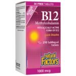 B12 Methylcobalamin 1000 mcg