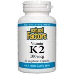 Vitamin K2 (MK-7) 100 mcg
