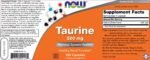 Taurine 500 mg - Image 2