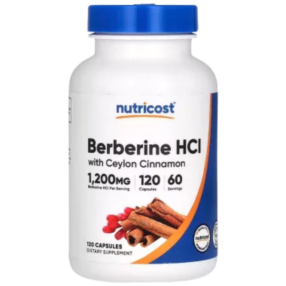 nutricost-berberine-hcl-with-ceylon-cinnamon-1200-mg-120-caps_supp-08f6807-1000x1000xwhite Berberine HCl With Ceylon Cinnamon - Image 1
