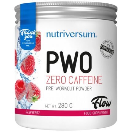 pwo zero caffeine прах без кофеин Nutriversum